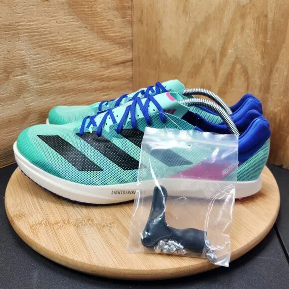 New Adidas Adizero Avanti TYO Mint Track Field Running Spikes Size 12 Shoes