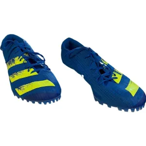 New Adidas Adizero Finesse Blue Yellow Track &amp; Field Spikes Shoes H68746