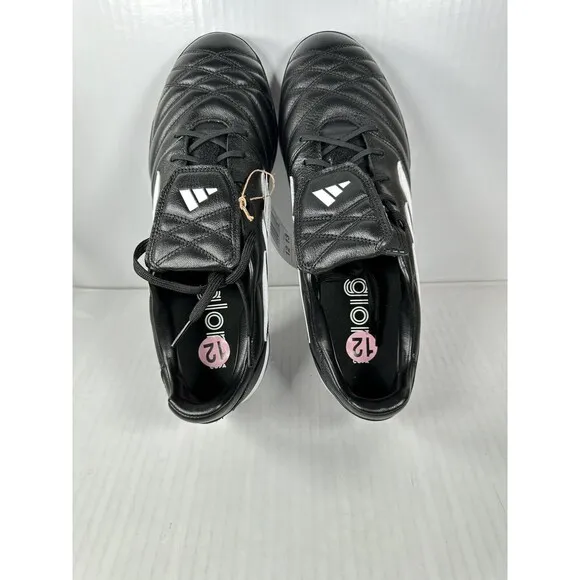 NEW Adidas Copa Gloro TF Turf Soccer Shoes Men's Size 12 Black White FZ6121