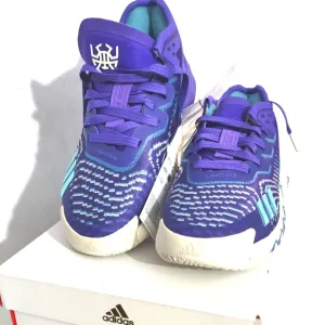 NEW Adidas D.O.N. Issue 4 J Purple Rush UtahJazz Basketball Shoes Size 5 HQ3449