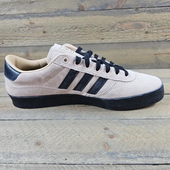 NEW adidas PUIG Indoor Skateboarding Casual Shoes Wonder Quart, Black,Chalk