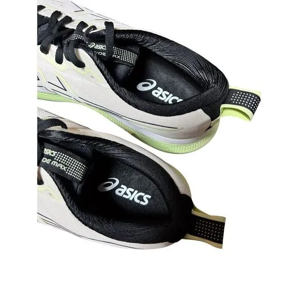 NEW ASICS Men's GLIDERIDE MAX Running Shoes Size 10.5 Birch Black