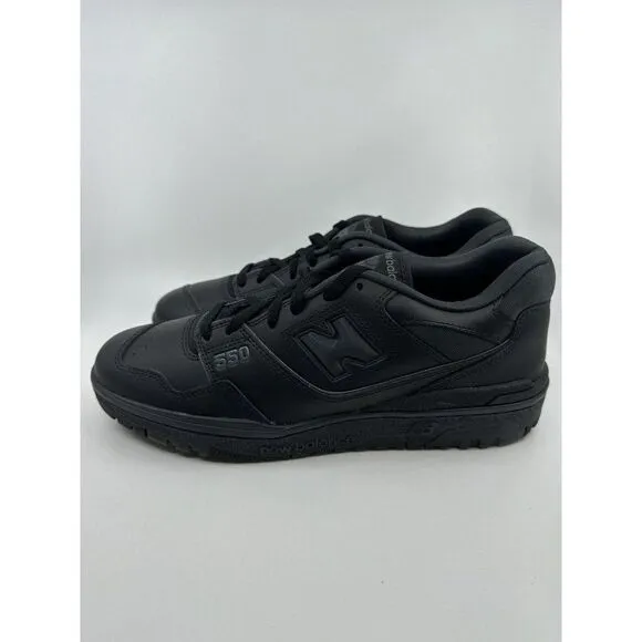 New Balance 550 ‘Triple Black’ BB550BBB US Men's Size 13 Brand New