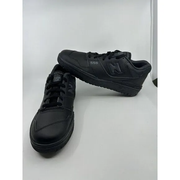 New Balance 550 ‘Triple Black’ BB550BBB US Men's Size 13 Brand New