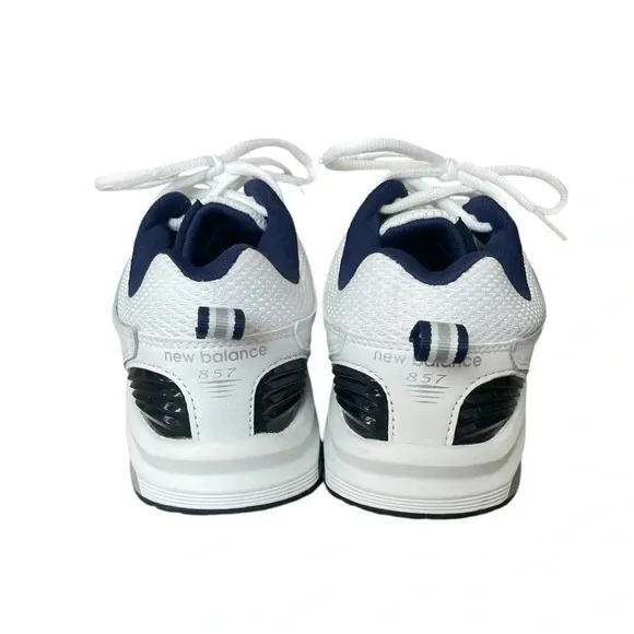 New Balance 857 Men’s Training Shoes US Size 8 - 6E Wide White/Navy