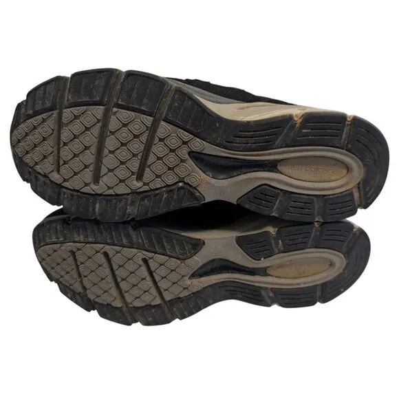 New Balance 990v3 Mens Black Running Shoes Size 9.5