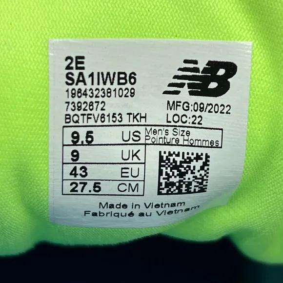 New Balance Audazo V6 Pro IN Men Sizes 8-10 Wide Indoor Court Soccer IC Shoes