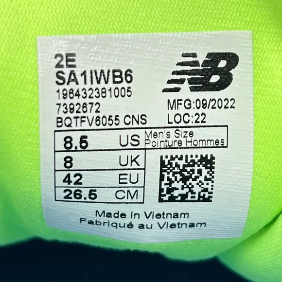 New Balance Audazo V6 Pro IN Men Sizes 8-10 Wide Indoor Court Soccer IC Shoes