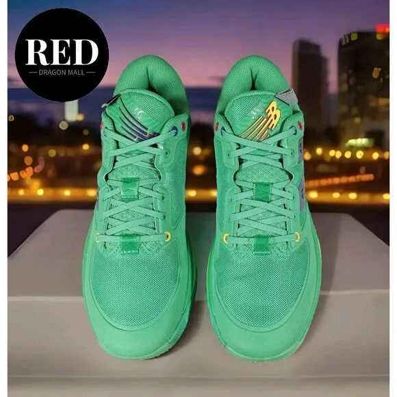 New Balance Hesi Low Gamer Tag Green Basketball Shoes - Men's Size 10