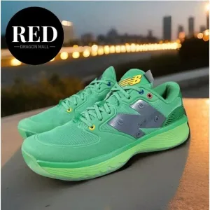 New Balance Hesi Low Gamer Tag Green Basketball Shoes - Men's Size 10