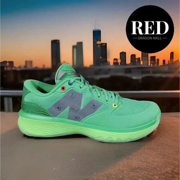 New Balance Hesi Low Gamer Tag Green Basketball Shoes - Men's Size 10