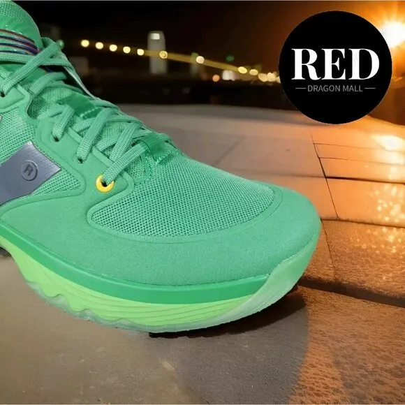 New Balance Hesi Low Gamer Tag Green Basketball Shoes - Men's Size 10