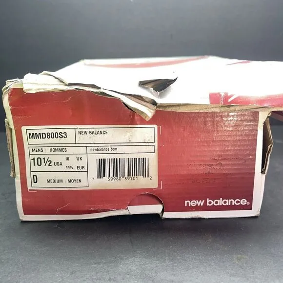 New Balance MD800 Silent Hunter Men's track Running spike shoes  Size 10.5 D New