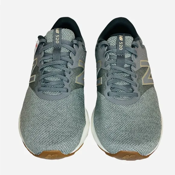New Balance Men's 520 v7 Gray/Khaki Running Shoes M520MG7 Sz 8.5 4E