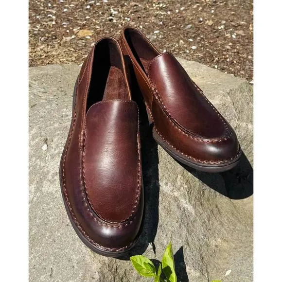 NEW BORN men's thaton loafer shoes in brown