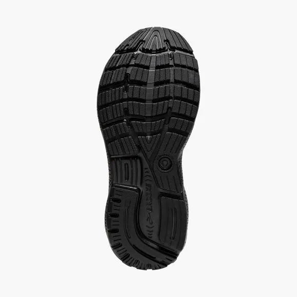 NEW BROOKS men's ghost 16 shoes in black/black/ebony