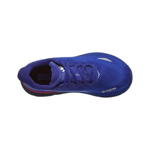 NEW HOKA women's clifton 9 shoes in dazzling blue/nebulas blue
