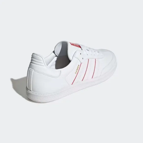 [NEW] Men's adidas Samba Vegan x Minnie Shoes White GY1890