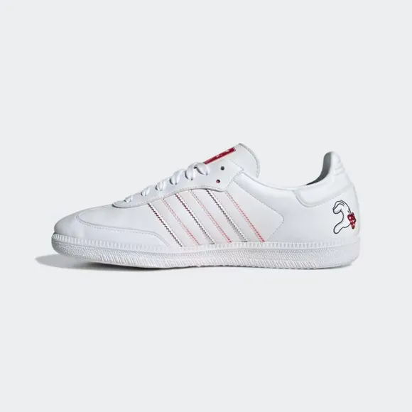 [NEW] Men's adidas Samba Vegan x Minnie Shoes White GY1890