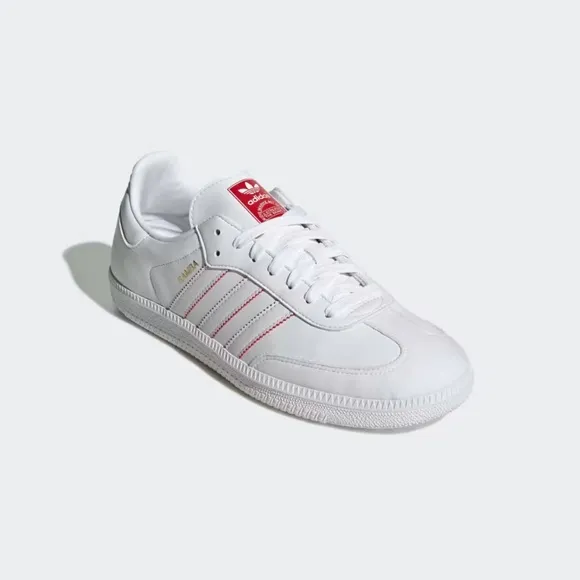 [NEW] Men's adidas Samba Vegan x Minnie Shoes White GY1890