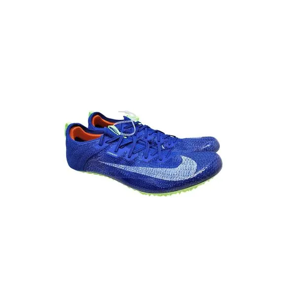NEW Nike 13 Zoom Superfly Elite 2 Track and Field Shoes Cleats Spike racer Blue