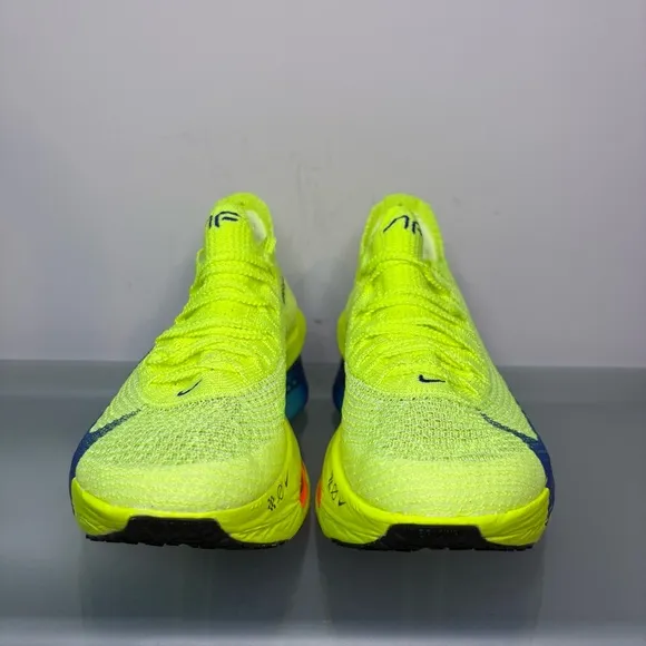 New Nike Air Zoom Alphafly Next% 3 Women's Size 6 Volt Yellow Running FD8315-700