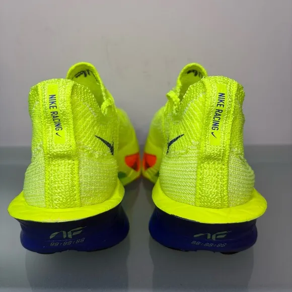 New Nike Air Zoom Alphafly Next% 3 Women's Size 6 Volt Yellow Running FD8315-700