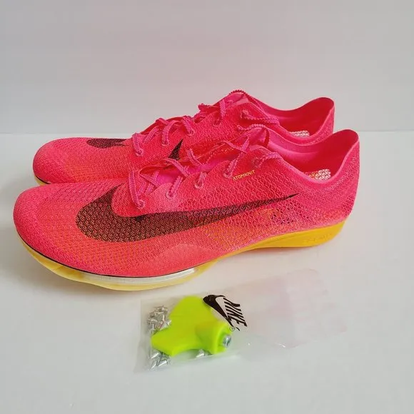 NEW Nike Air Zoom Victory Track Shoes WITH SPIKES CD4385-600 Size 14 Hyper Pink