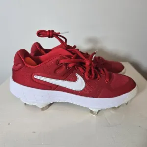 New Nike Alpha Huarache Elite‎ 2 Low Red White Baseball Cleats Sz 5.5 AJ6873 601