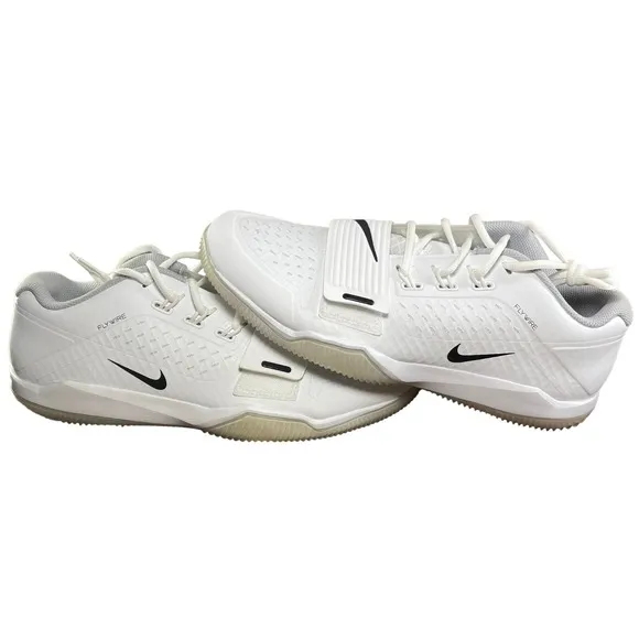 New Nike Alpha Menace Turf Low Training Shoes White AQ8129-101 Men's Size 12.5