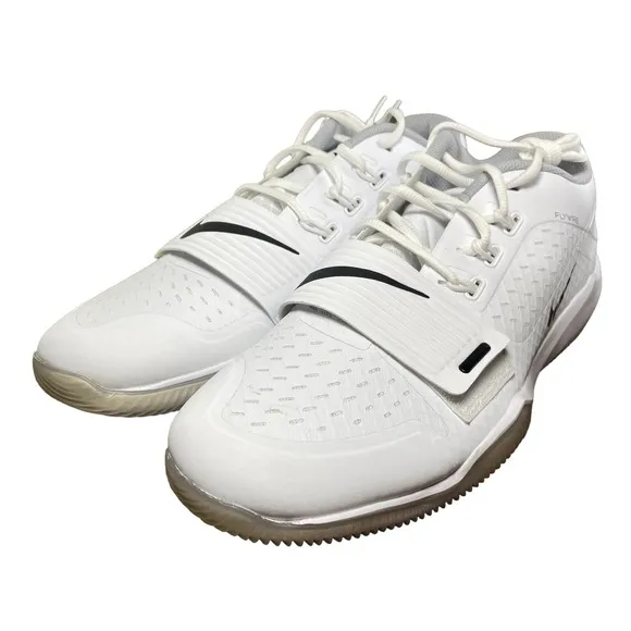 New Nike Alpha Menace Turf Low Training Shoes White AQ8129-101 Men's Size 12.5