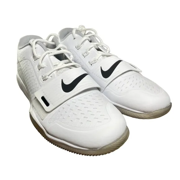 New Nike Alpha Menace Turf Low Training Shoes White AQ8129-101 Men's Size 12.5