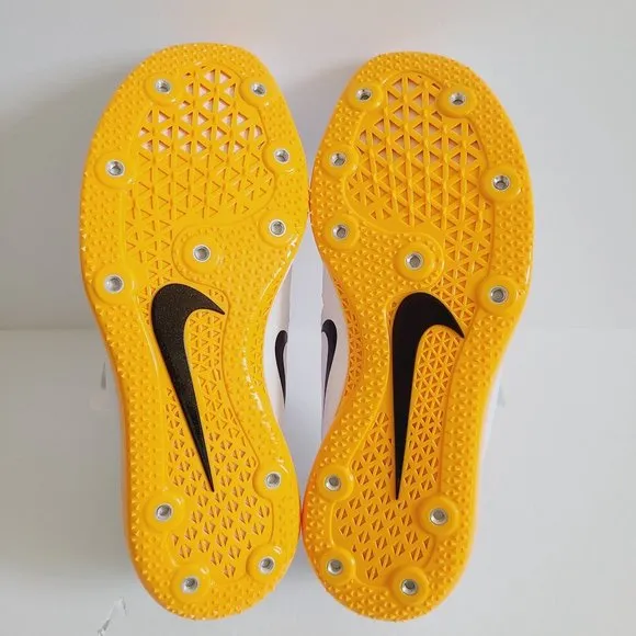 NEW Nike Zoom High Jump Elite Track Shoes NO SPIKES 806561-102 Size 9 White