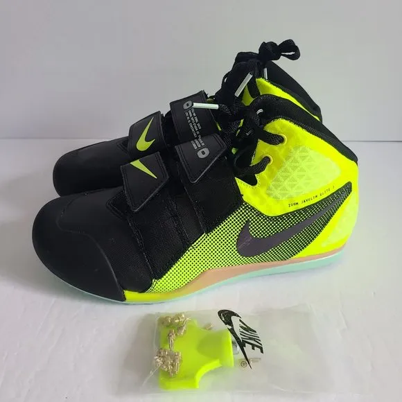 NEW Nike Zoom Javelin Elite 3 Track Shoes WITH SPIKES DV9193-001 Size 9.5 Black