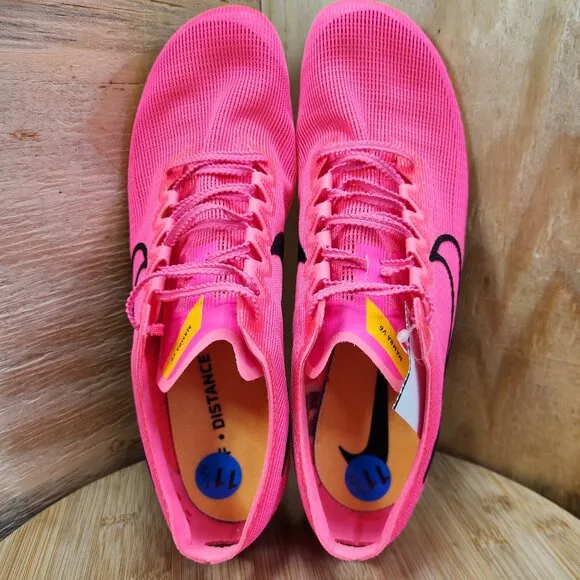 New Nike Zoom Mamba 6 Mens Pink Track &amp; Field Running Spikes Size 11.5 Shoes