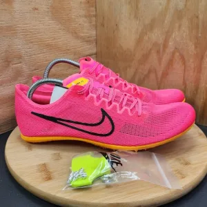 New Nike Zoom Mamba 6 Mens Pink Track &amp; Field Running Spikes Size 11.5 Shoes