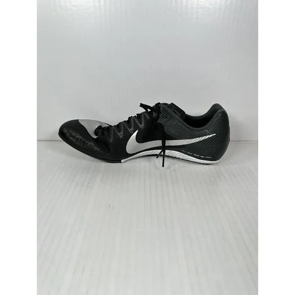 NEW Nike Zoom Rival Sprint Track Shoes Black Silver Mens Size 11.5 DC8753-001