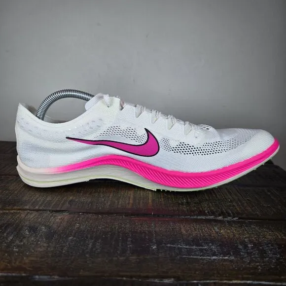 NEW NIKE ZoomX Dragonfly Mens Size 14 Track Spikes CV0400 101 Sail Pink White