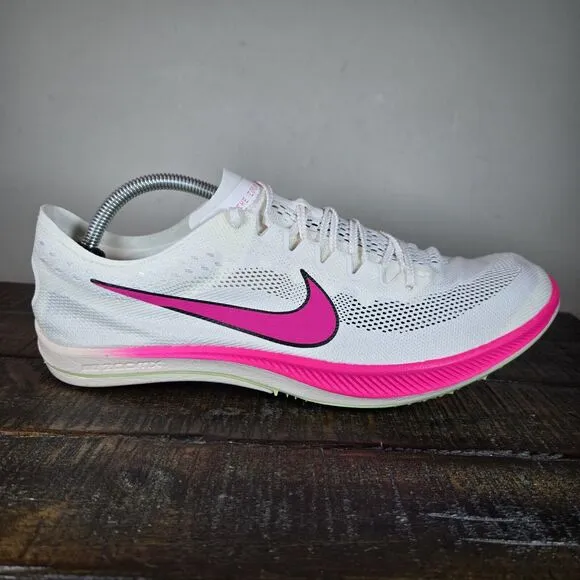 NEW NIKE ZoomX Dragonfly Mens Size 14 Track Spikes CV0400 101 Sail Pink White