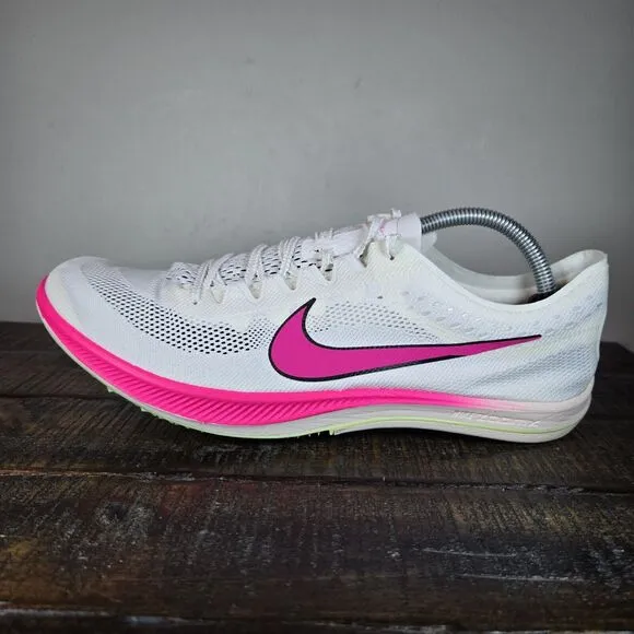 NEW NIKE ZoomX Dragonfly Mens Size 14 Track Spikes CV0400 101 Sail Pink White