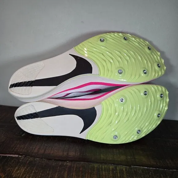 NEW NIKE ZoomX Dragonfly Mens Size 14 Track Spikes CV0400 101 Sail Pink White
