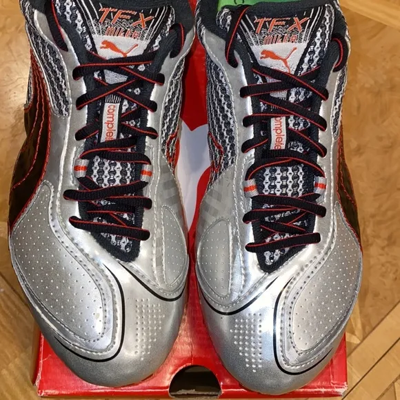 NEW!! Puma Complete TFX Miler 2 Mens track &amp; field spike shoes Size 12
