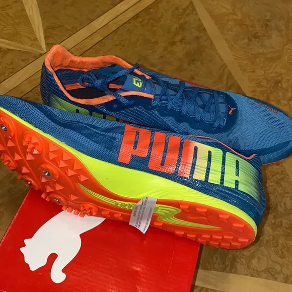 NEW!! Puma evoSpeed Harambee Mens track &amp; field spike shoes size 10