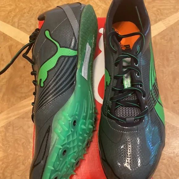 NEW!! Puma TFX Sprint 3 Mens Track Spike Shoes Size 10.5