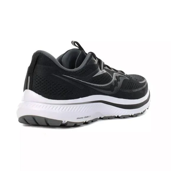 NEW SAUCONY men's omni 21 shoes in 10 black/white