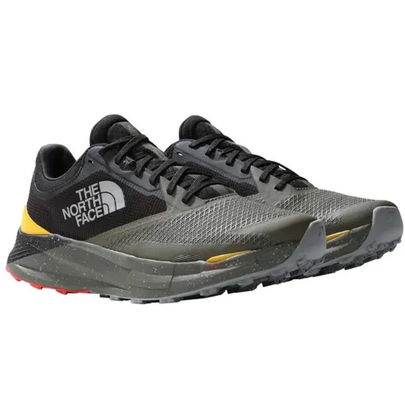 NEW THE NORTH FACE Men's Trail Running Shoes VECTIV® Green/tnf Black 763mn