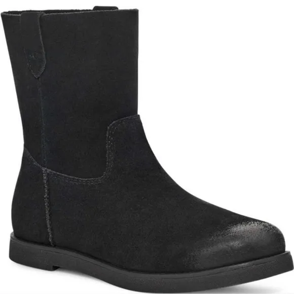 NEW UGG Josefene Short Suede Boot‎ inBlack Sz. 8
