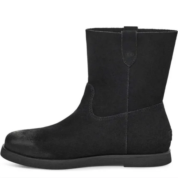 NEW UGG Josefene Short Suede Boot‎ inBlack Sz. 8