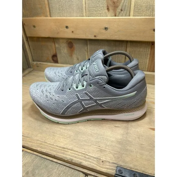 NEW US9 Asics EvoRide Women’s Running Shoes Gray Mint Green