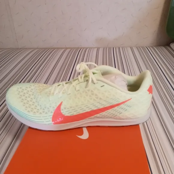 NIB Nike Zoom Rival XC 5 Barely Volt Hyper Orange Men's Track Shoes Size 15